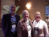 Ingram's Ron Smithson with Wi7 scholarship winners Barbara Siepker and Sue Boucher.